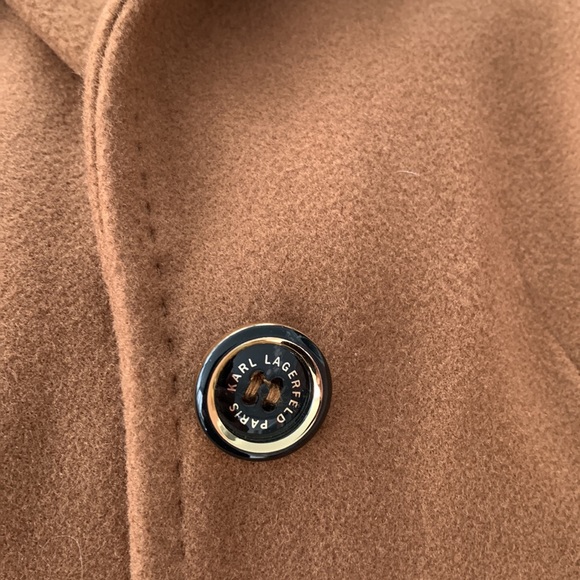 Karl Lagerfeld wool blend coat. - Picture 6 of 10